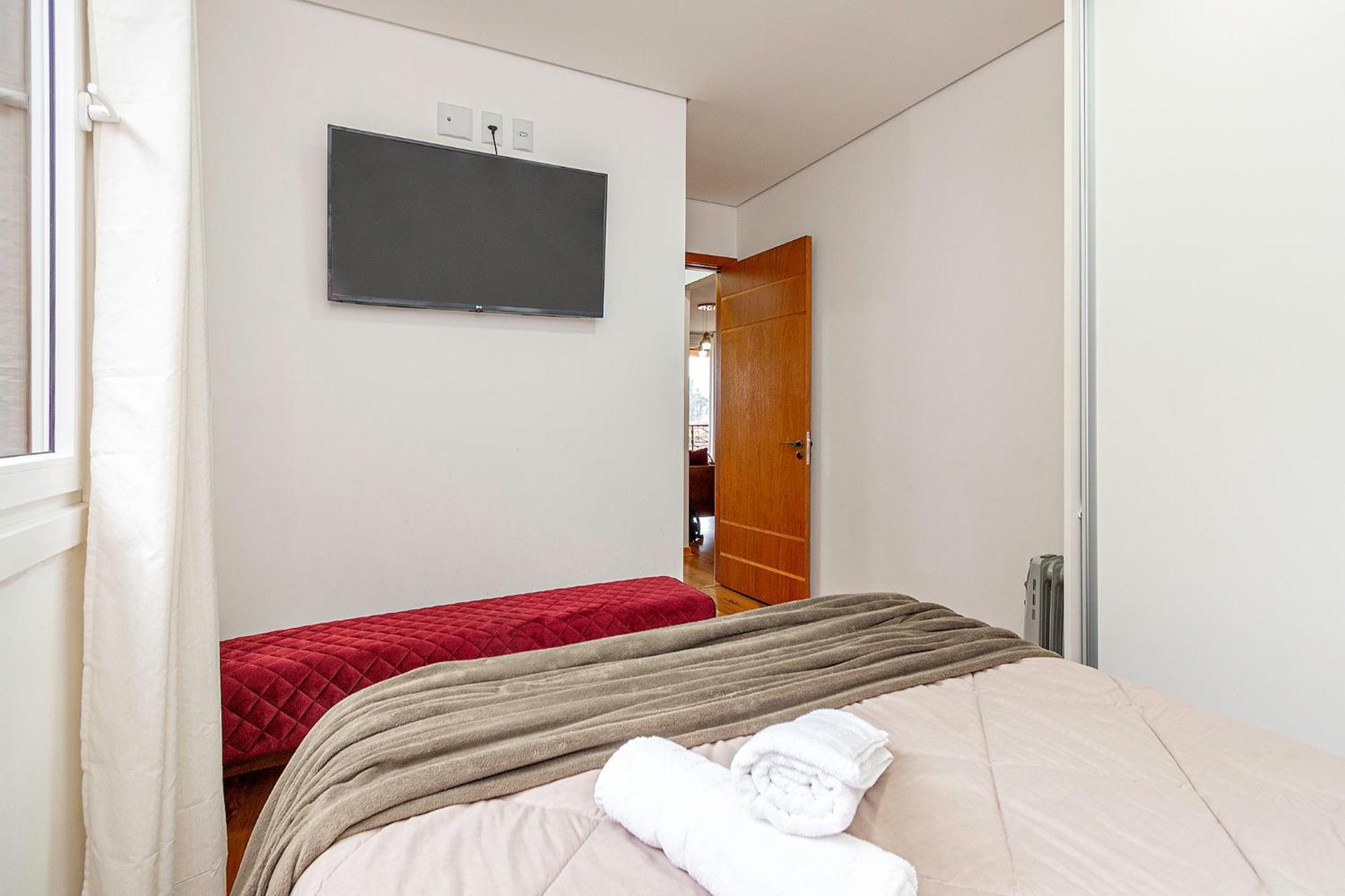 Appartement 2D No Centro De Gramado, A 500M Da Rua Coberta Extérieur photo